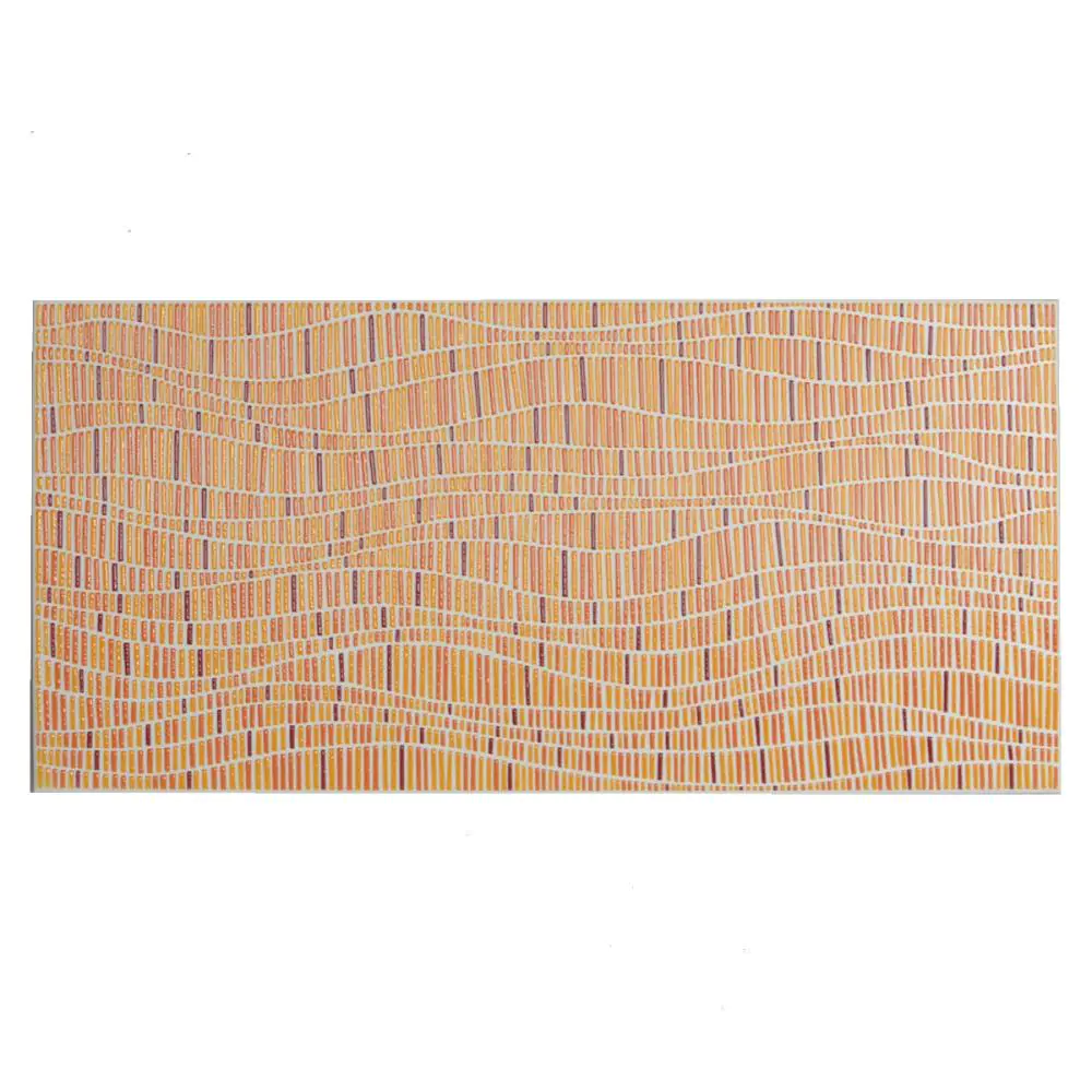 Wandfliese Dekor Steuler Design E717 26165 Oceans Five orange 25x50 cm I.Sorte