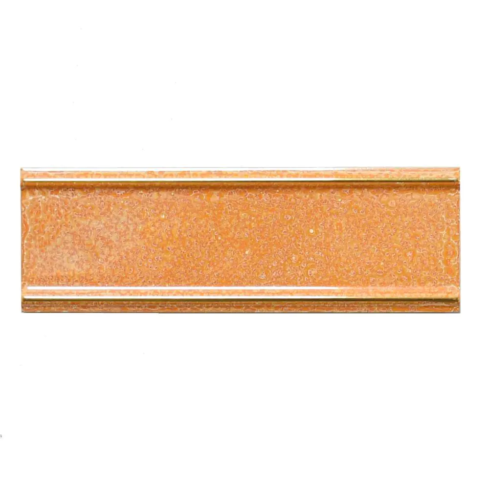 Bordüre Villeroy & Boch Nr.700 1476 0093 Inserta terracotta orange gold 6,5x20 cm I.Sorte