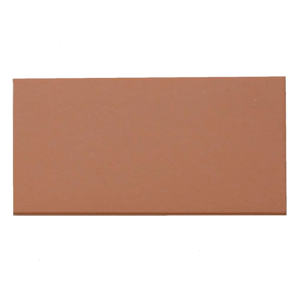 Bodenfliese ABC Keramik E653 Spaltplatte rot 11,5x24 cm