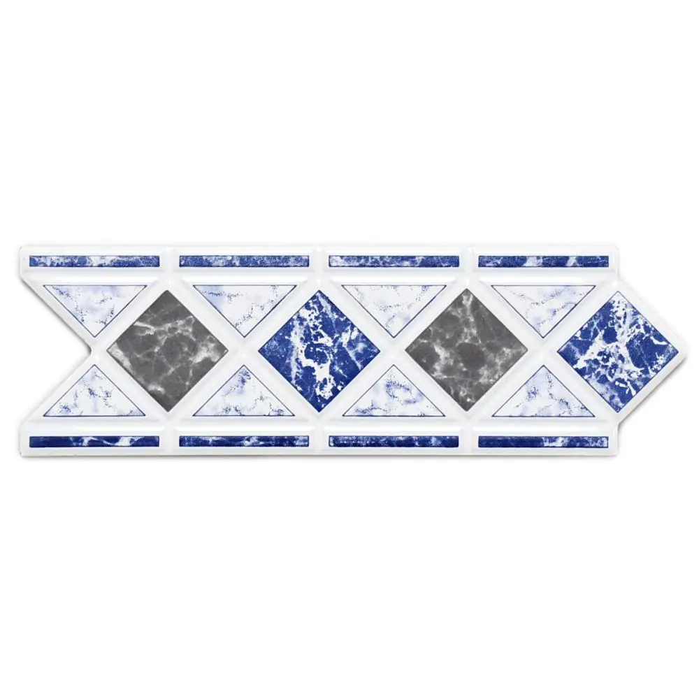 Bordüre Alcora Tiles E4864 blau 8x23 cm I.Sorte