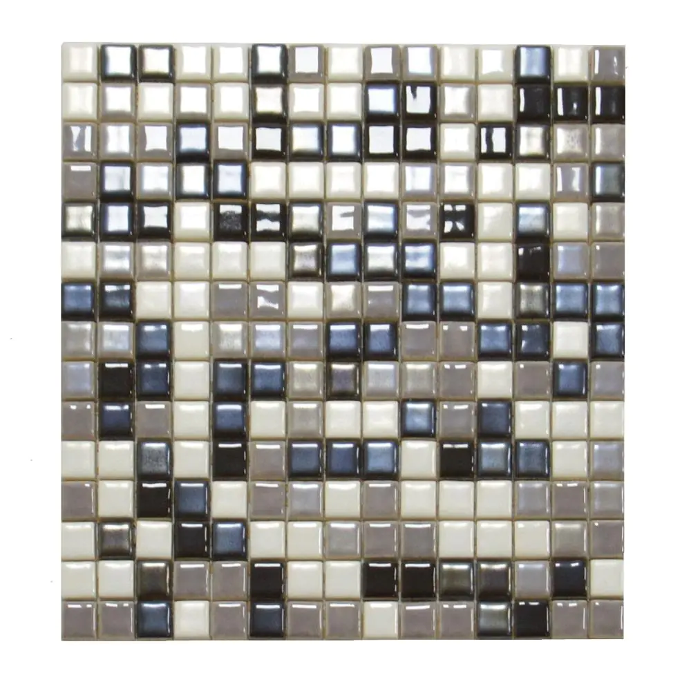 Mosaik E2214 Paxi creme greige schwarz 30x30 cm