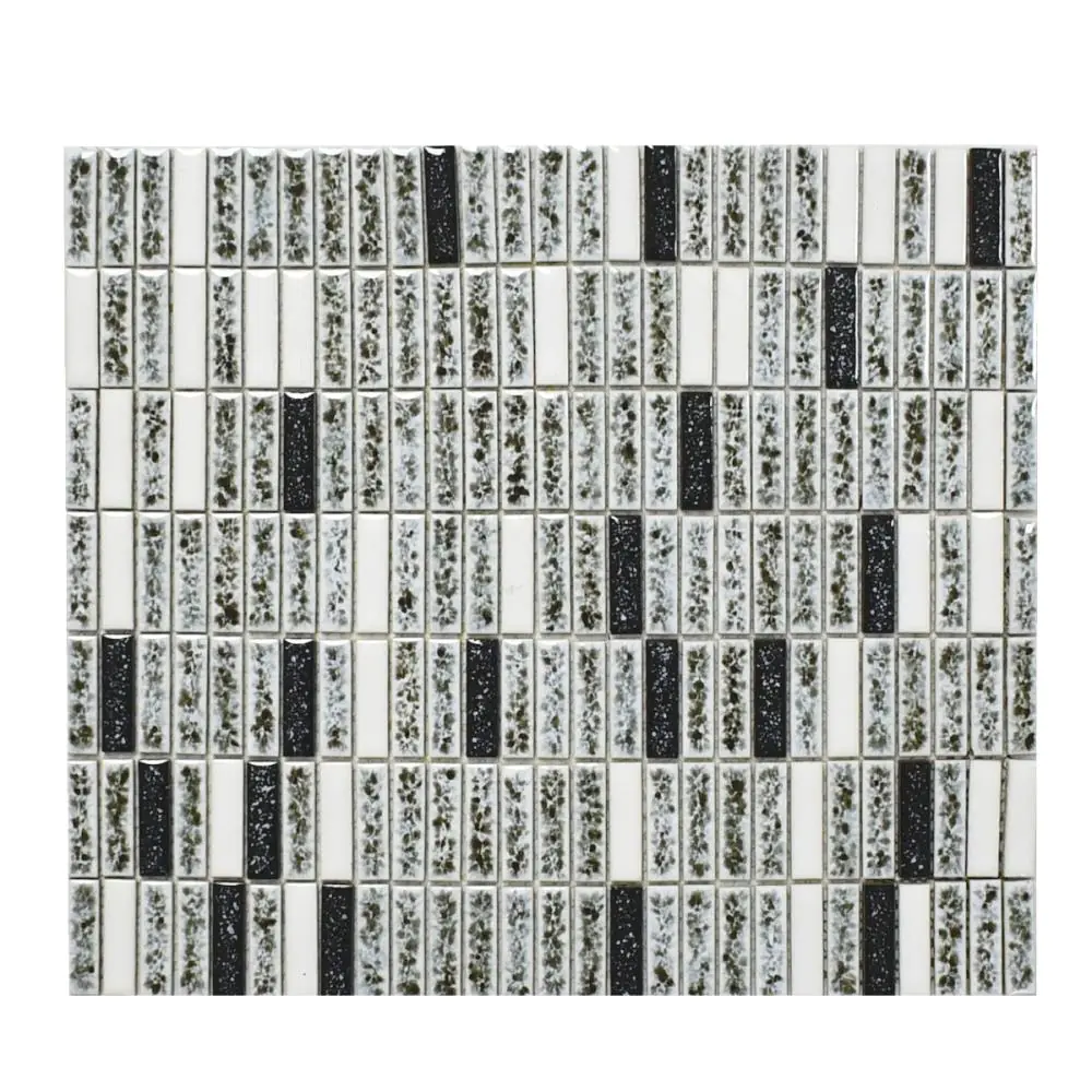 Mosaik E3169 weiß schwarz grau 28x32 cm