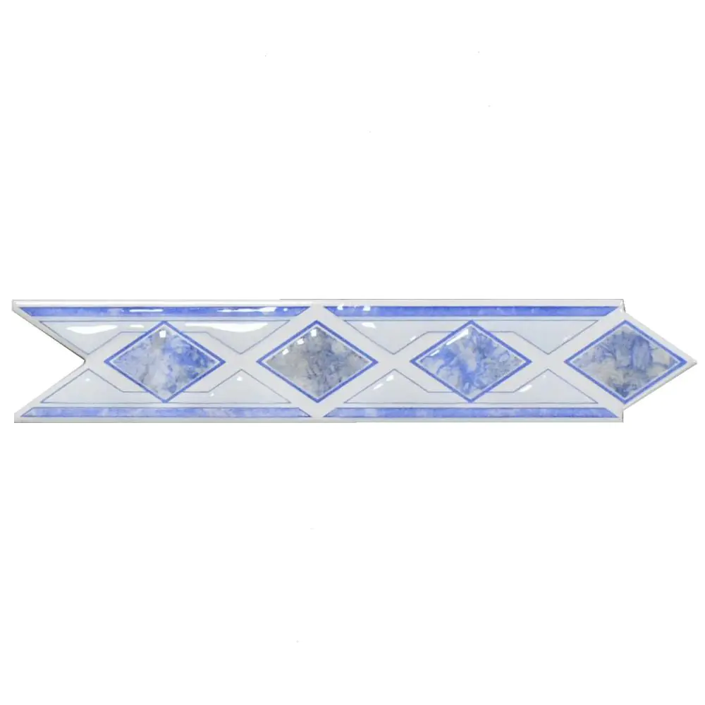 Bordüre SKP Italian Style Nr.651 Arena azul blau weiß 5x25 cm