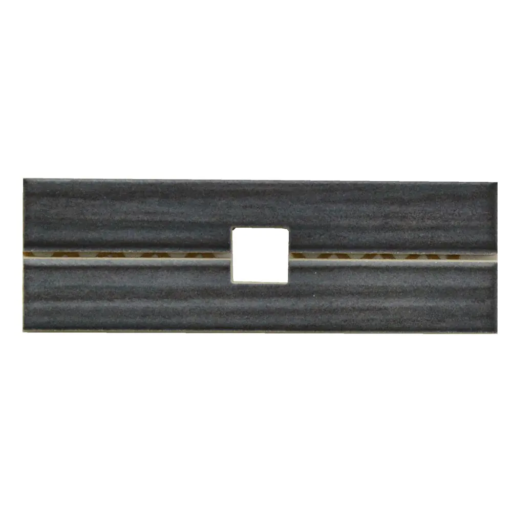 Ausschnittbordüre Jasba 7919H Madera anthrazit 5x15,5 cm I.Sorte